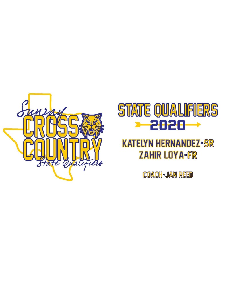 State Cross Country Qualifier shirts