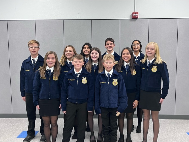 ffa teams headed to area competition 